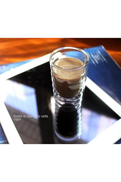 Choice 1pcs 150ml Nespresso Coffee Mug Heat Resistant Double Wall Tea Glass Cup Beerhandmade