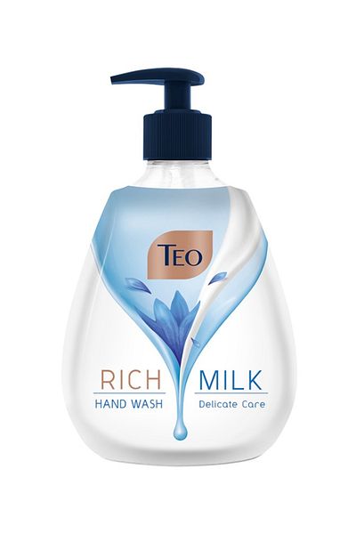 Teo LIQUID SOAP Rich Milk- Delicate Care, 400ML