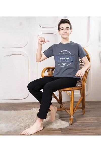 Pyjama Familya Set de pijamale cu mâneci scurte pentru băieți