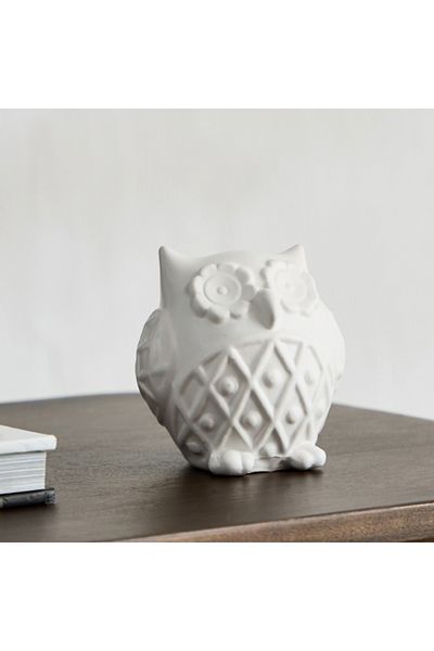 Home Box Blyth Ceramic Mini Owl 8.9x7.9x9.7 cm