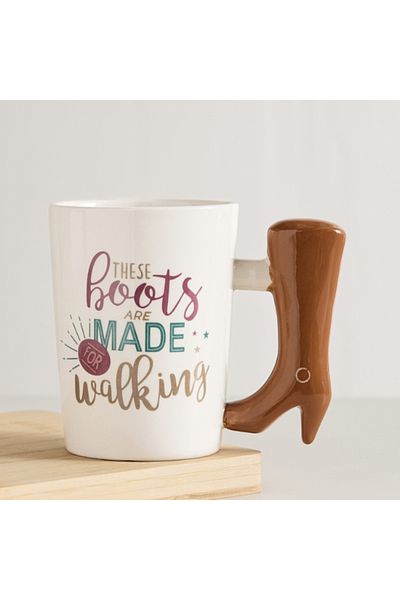 Home Box Cypher Ceramic Boots Decal Mug 350 ml