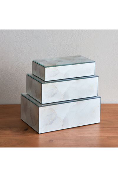 Home Box Fista 3-Piece Decorative Jewellery Box Set