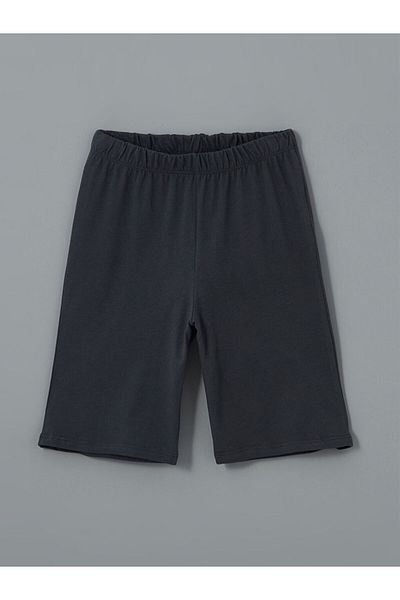 LC Waikiki Lcw Eco Gray Elastic Waist Boys Pajama Shorts