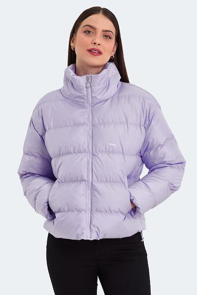 Slazenger Lilac Bailey in Women's Coat &amp;   Coat