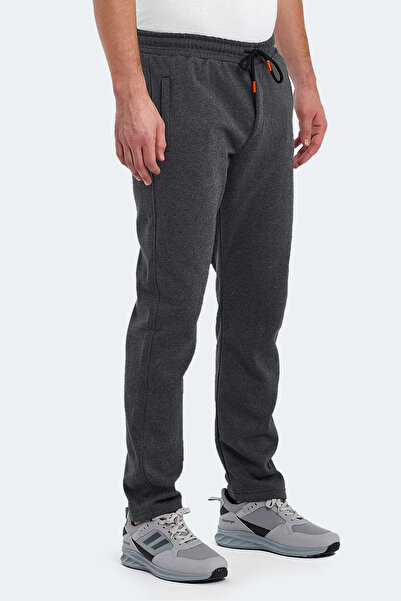 Slazenger NAUM I Erkek Cepli Koyu Gri Eşofman Altı