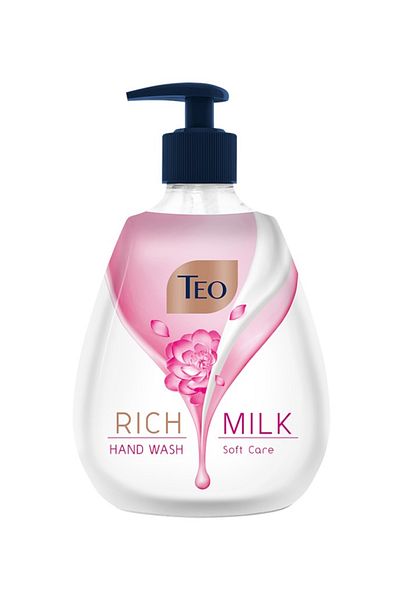 Teo LIQUID SOAP Rich Milk- Soft Care, 400ML