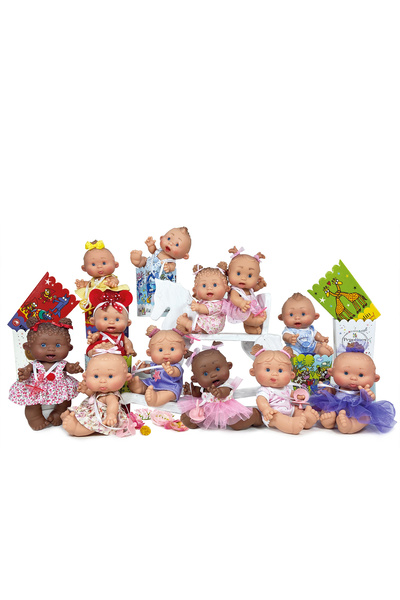 OEM Κούκλα Nines D'onil, Αυθεντική Συλλογή Pepotin, Με Άρωμα Βανίλιας, 21 Εκ.