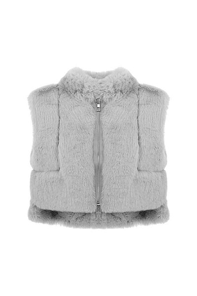 Nocturne Faux Fur Vest