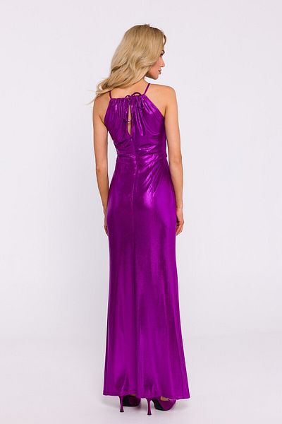 Made of Emotion Rochie maxi cu fanta inalta