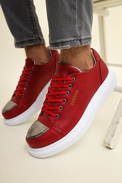 Chekich Червоні чоловічі черевики Ch175 Cbt Mirror