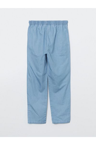LC Waikiki Pantaloni de jeans pentru femei LCW Modest Indigo cu talie elastică