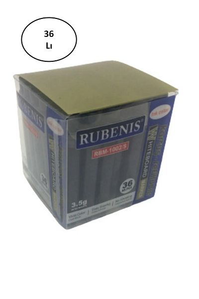 Rubenis 36 Pieces Rbm-1002/s Whiteboard Pen Black Cartridge
