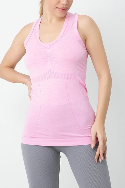 GIGOTTO Athlete Unisex Gym Seamless Seamless T-shirt