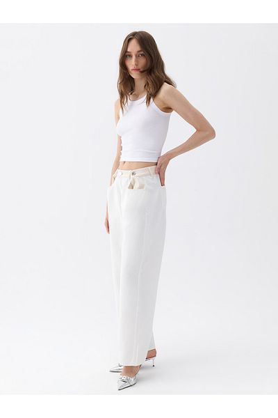 Nocturne Jean Pants - Γαρνιρισμένο Σχέδιο