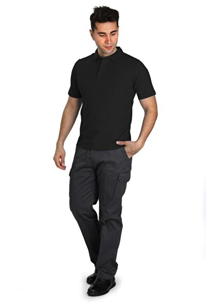 SAYGINLAR İŞ TEKSTİLİ T-shirt Polo Neck Short Sleeve