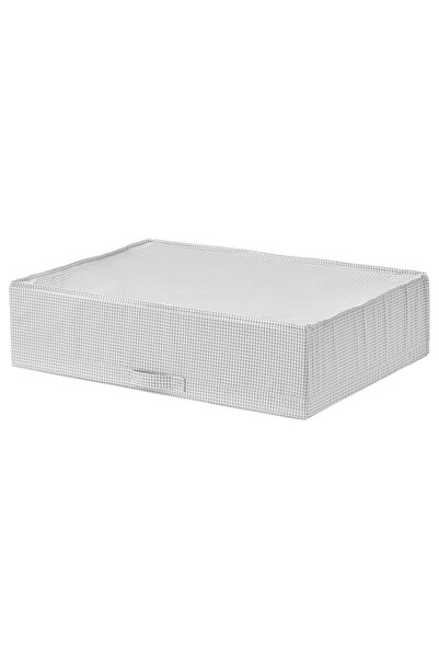 AZOZ MERCHLY Storage case, white/grey, 71x51x18 cm