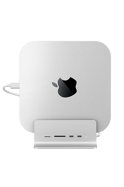Choice Silver Minisopuru Mac Mini Dock Supports M.2 Nvme/sata Ssd With 2 Usb C 10gbps Data Tf/sd Mac Mini A