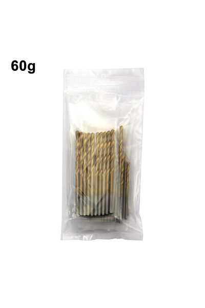 Choice 50pc Twist Drill Set 50pc Titanium Plated Twist Drill Set 1-3mm Small Drill Bit Electric Drill Drill