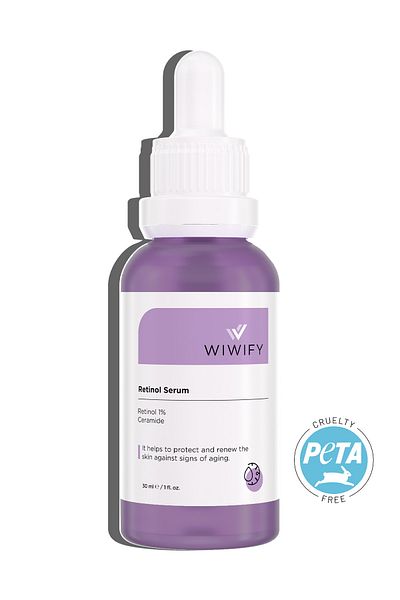 WIWIFY Anti-Wrinkle, Repair, Nourishing Retinol + Vita-A Serum (1% Retinol + Ceramide) Anti-Aging