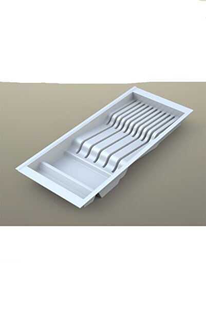 tify Kitchen Drawer White Modular Knife Holder 20,5cm X 48cm (Can Be Cut 4cm from the Length)