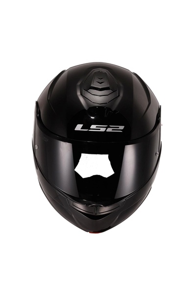 LS2 STROBE 2 ÇENE AÇILIR SİYAH KASK