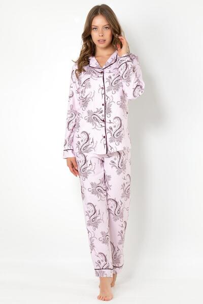 Doremi Cherry Rot Long Sleeve Pajama Set