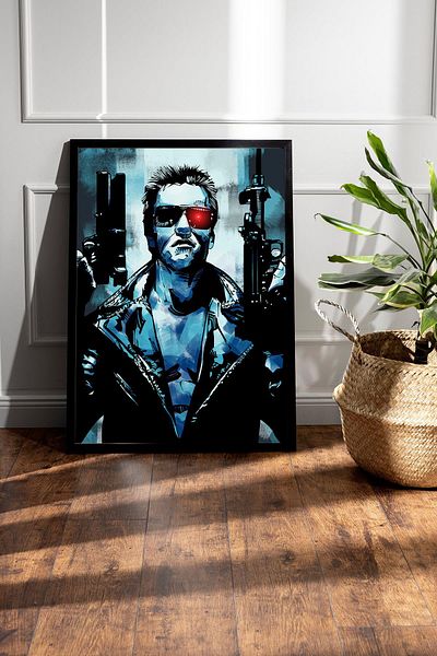 Saturn Pictură cu cadru Terminator - Pictură poster film Terminator