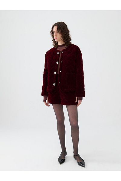 Nocturne Mini Quilted Shorts
