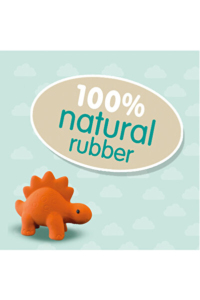 SES Creative Παιδικό παιχνίδι μπάνιου - Στεγόσαυρος - 100% φυσικό καουτσούκ