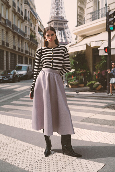 Touché Privé GREATED SATIN SKIRT