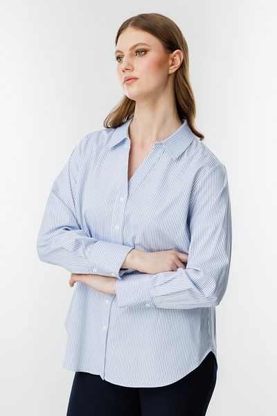 Ekol Cămașă cu dungi Plus Size