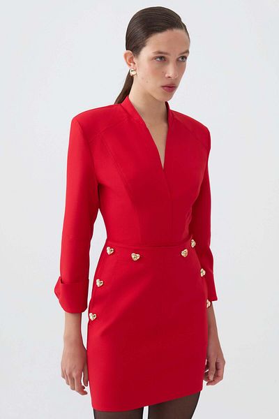 Nocturne Padded Mini Dress