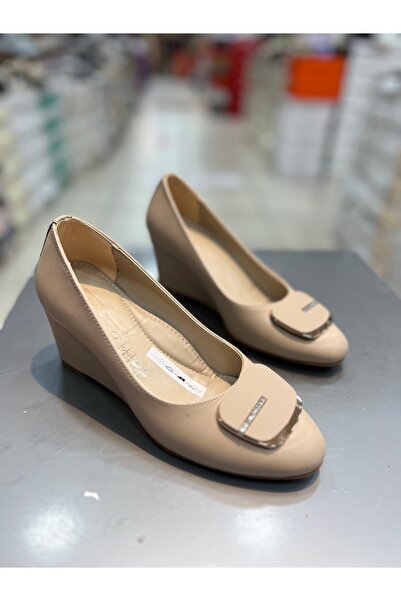 Hacıoğlu Ayakkabı Punto Feta Wedge Sole Sa kopčom ženske ležerne cipele