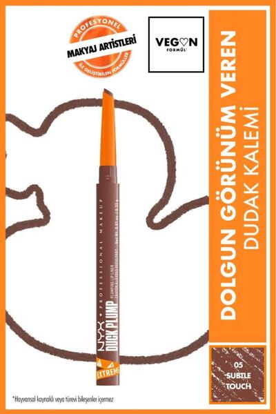 NYX Professional Makeup Duck Plump Dolgun Görünüm Veren Dudak Kalemi - 05 Sub...