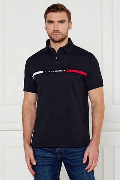 Tommy Hilfiger Hilfiger Chest Insert - Reg Polo