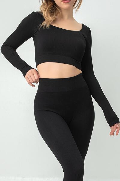 Doremi Безшовний бюстгальтер без бретелей з довгими рукавами та шнурівкою