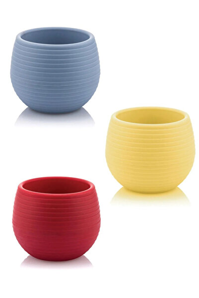 Mestore Küçük Boy 3 No Kaktüs Elvan Saksısı 0,13litre 1 Adet Royaleks-ES03