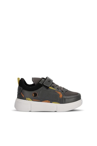 Slazenger KEPA Sneaker Boys' Shoes Dark Gray / Yellow