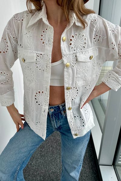 bb butik basic Women's Scallop Jacket 4590F