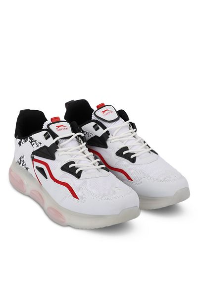 Slazenger Bílé Funky In Pánské Sneaker - Boty pro majitele stylu