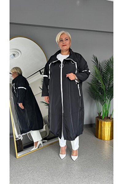 selma Büyük Beden Trench