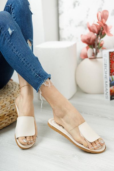 Moda Frato Modafrato Rose Διάφανες Γυναικείες Παντόφλες Παντόφλες Εξωτερικού σπιτιού