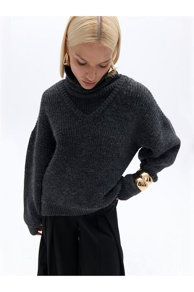 Nocturne Knitwear Turtleneck Sweater