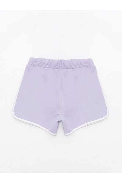 LC Waikiki Girls' Printed Shorts with Elastic Waist (S4)