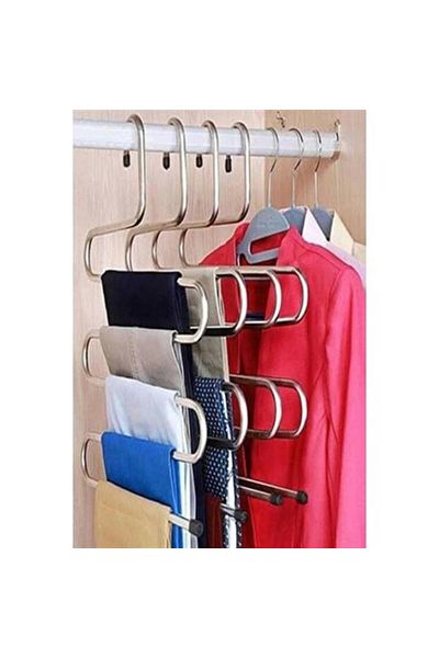 askıcım Metal Chrome Trouser Hanger