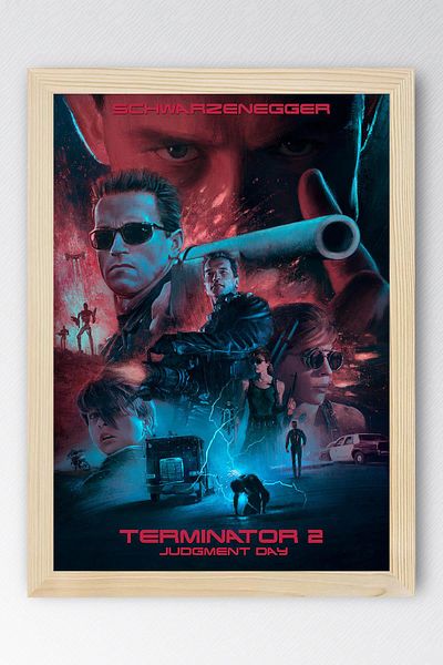 Saturn Pictură cu cadru Terminator - Pictură poster film Terminator