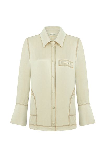 Nocturne Top Stitched Shirt