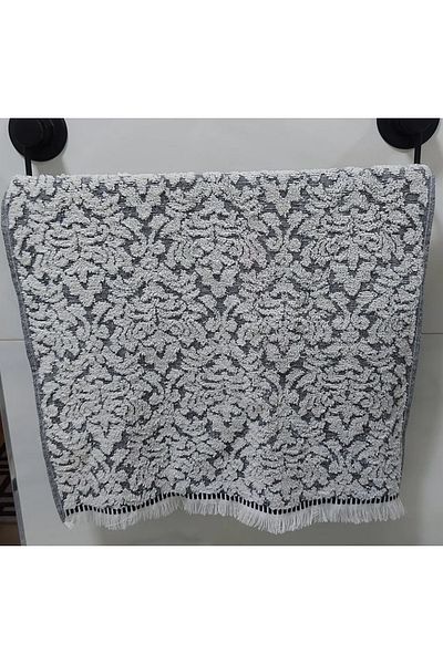 Bidoluraf Jacquard Colored Hand Face Towel 100% Cotton 50x90 Cm