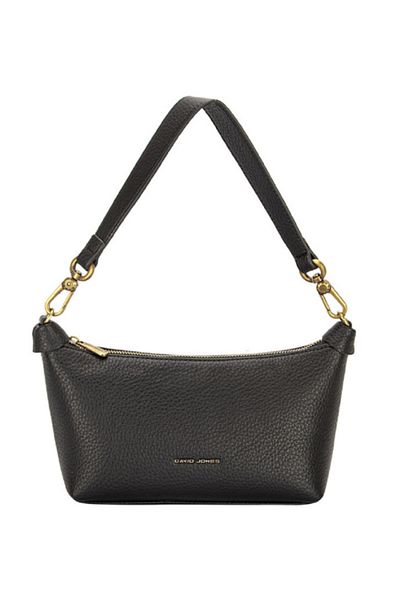 David Jones Women's Strap Shoulder Bag Black