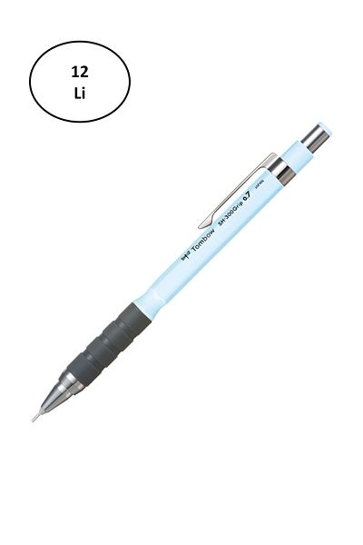 Mu Art Tombow Sh-300 Versatil Pen 0.7 mm Sky Blue 12 Pcs